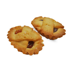Cesti di frolla ripieni