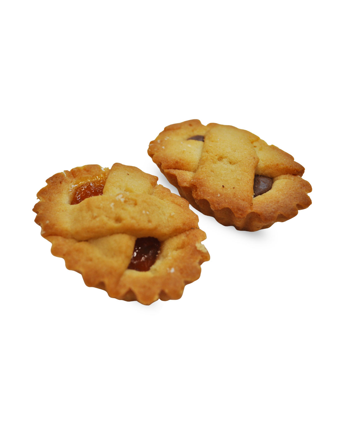 Cesti di frolla ripieni